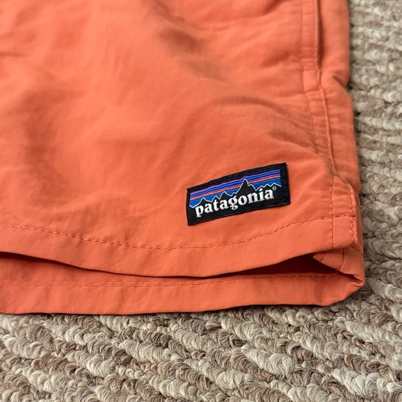 Patagonia Women's Athletic Shorts in Vibrant Orange - Picture 2 of 7
